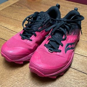 Saucony Womens Peregrine 10 ST S10568-20 Pink Running Shoes Sneakers Size 9.5